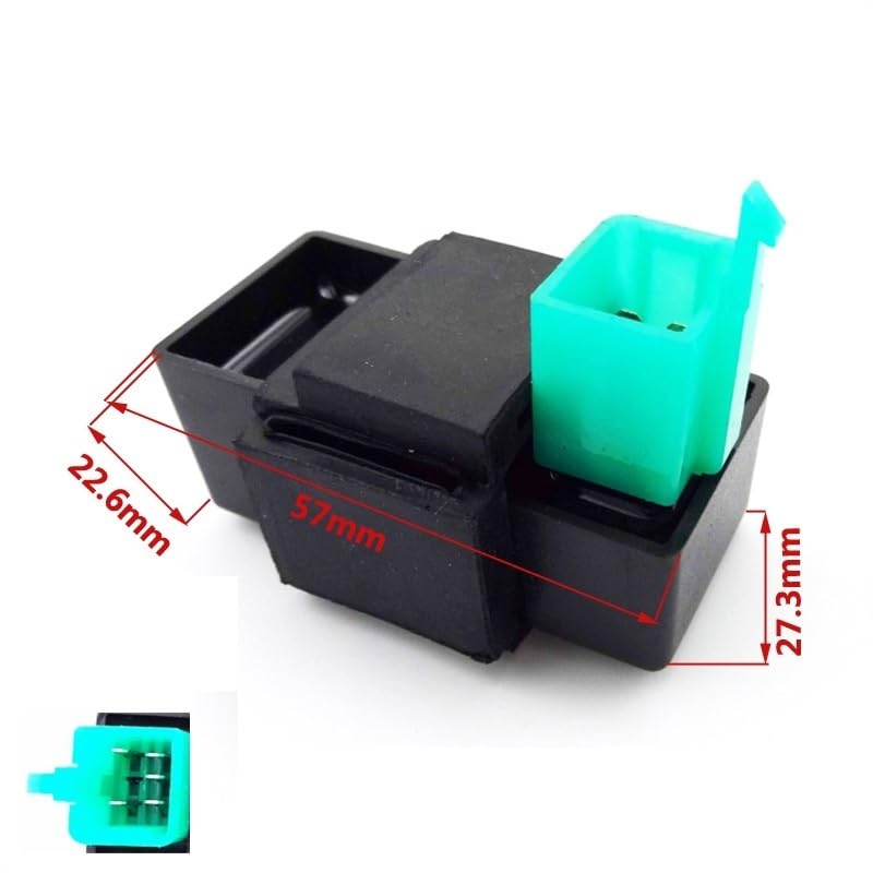 Encendedor CDI Caja De Encendido CDI De 5 Pines para Vehículos Todo Terreno, Quads, Cuatriciclos, Motocicletas, Etc., De CA, para 50 CC, 70 CC, 90 CC, 110 CC, 125 CC, 140 CC, 150 CC Y 160 CC