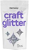 Vielseitig Premium Craft Glitzer - Cosmetic Safe. Perfekt für Kunst und Kunsthandwerk, Karten dekorieren, Scrapbooking, Kosmetik, Dekor, Nägel, Glas, Florie, Körperkunst, Haare, Gesicht, Make-up, Blumen & vieles mehr. Die Möglichkeiten sind endlos, fleiden etwas hinzufügen
