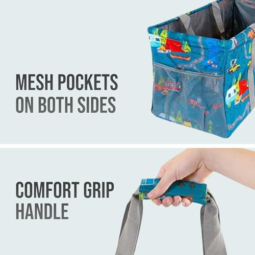 Image of Extra Large Utility Tote Bag - Oversized Collapsible Pool Beach Canvas Basket