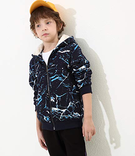 Image of Bumeex Kids Boy's Girl's Sherpa Fleece Lined Jacket 2-14Y(Toddler /Kid)
