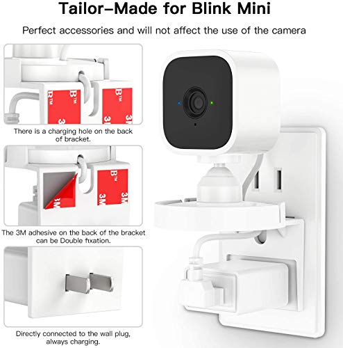 Mini support Blink en lot de 2 avec rotation 360 et intégration murale - 7