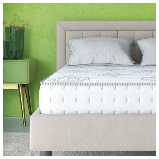 Classic Brands Decker Hybrid Memory Foam and Innerspring 10-Inch Mattress, Queen