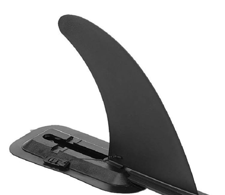Namvo 4 aletas universales extraíbles para tabla de surf, aletas reforzadas de seguridad de nailon, aletas de tabla de surf, aletas de pala de surf con hebilla para tablas largas, tablas de remo