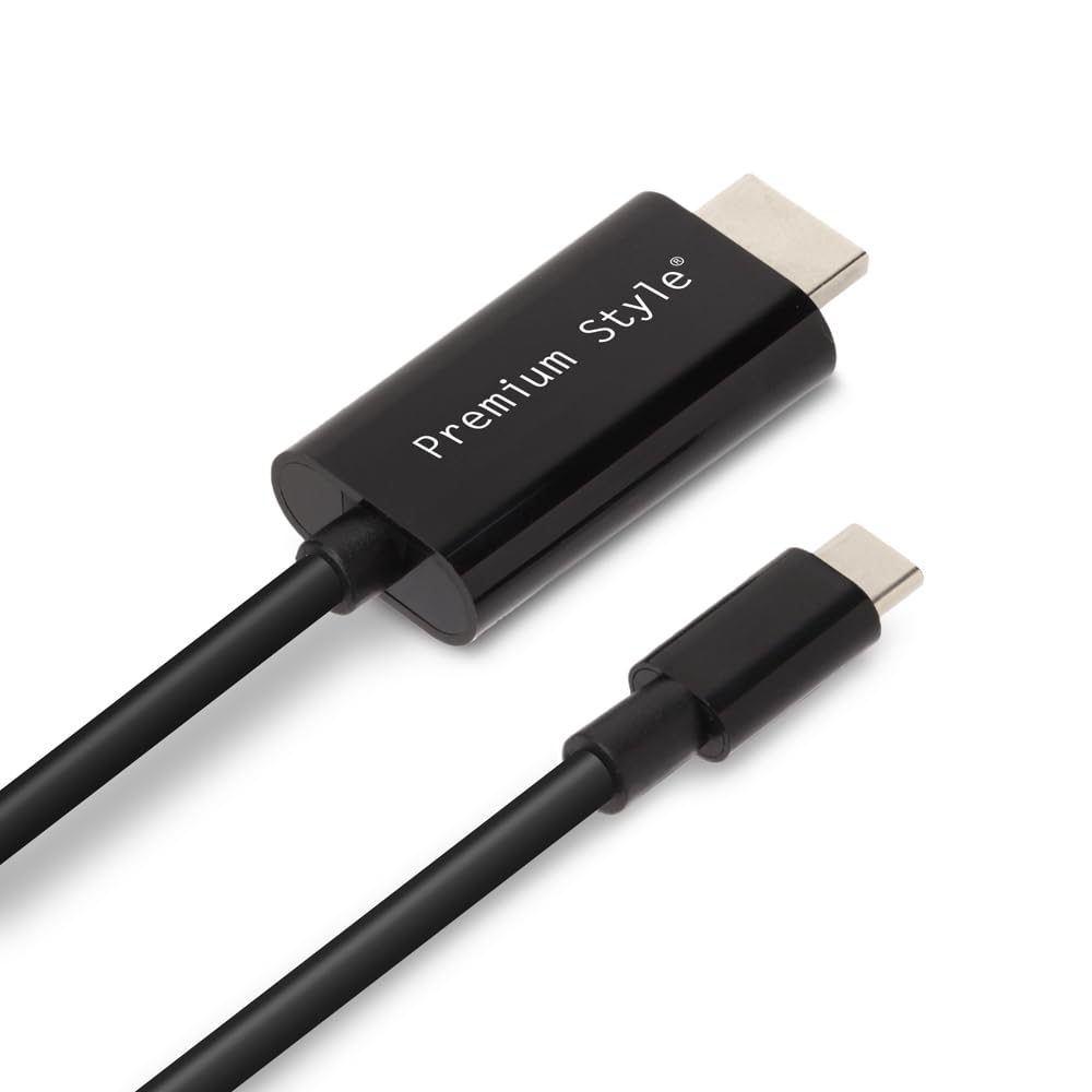 Premium Style USB TYPE-C HDMIミラーリングケーブル 2m PG-SUCTV2MBK