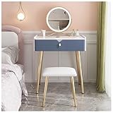 La conception simple et élégante peut être utilisée non seulement comme table de maquillage pour femmes/filles, mais également comme table d'ordinateur, bureau, table de jeu, poste de travail de bureau, etc.
