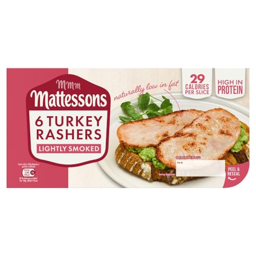 Mattessons Smoked Turkey Rashers, 150g