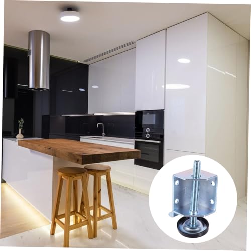 Patas ajustables para muebles solucionan suelos irregulares en mesas y armarios con base 8