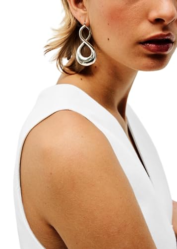 Mina Self 2025 Women's Summer Linen Vest Blazer Long Y2K Lightweight Fully-Lined V-Neck Fashion Casual Jackets Tops Pockets4