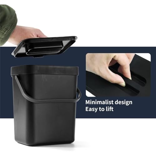 Set de canecas de basura plegables para compost 5L miniatura 3