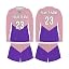Light Pink - Vivid Purple