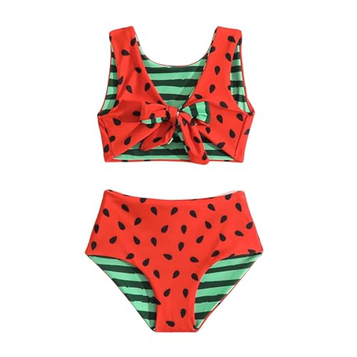 Maillot de bain deux pièces fille réversible pour la plage et la piscine