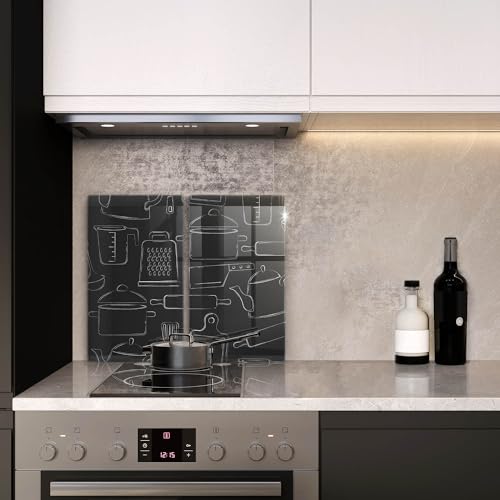 Planche à découper induction Wallfluent anti-rayure pour protéger vos plaques de cuisine
