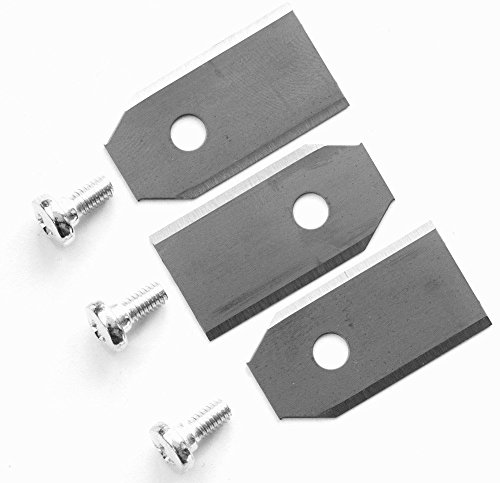 99 Ersatzmesser (0,6mm) für Husqvarna Automower & Gardena 90 0,6 mm/2,4 gr. neu Messer Klingen Mähroboter 30 Cover
