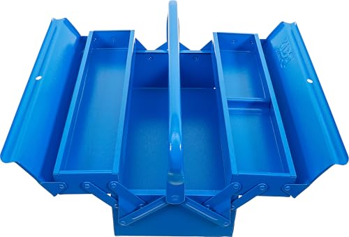 BGS Metall-Werkzeugkasten - leer - 420 x 200 x 150 mm - 3 Fächer 33001