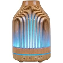 Diffuserlove Essential Oil Diffuser,150ML Small Aroma Humidifier with 1H/2H/4H Timer,Cool Mist & 7 Colors Night Light,Decor Diffuser Ready Gift for Home Office Bedroom