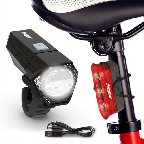 Energizer X400 Rechargeable Bike Light with Clips