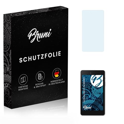 Bruni Schutzfolie kompatibel mit Medion E6912 E-Tab MD99851 Folie, glasklare Bildschirmschutzfolie (2X)