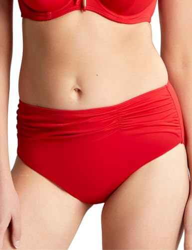 Panache SW1315 Anya Riva Midi Bikini Brief - SW1315 Fiery Red