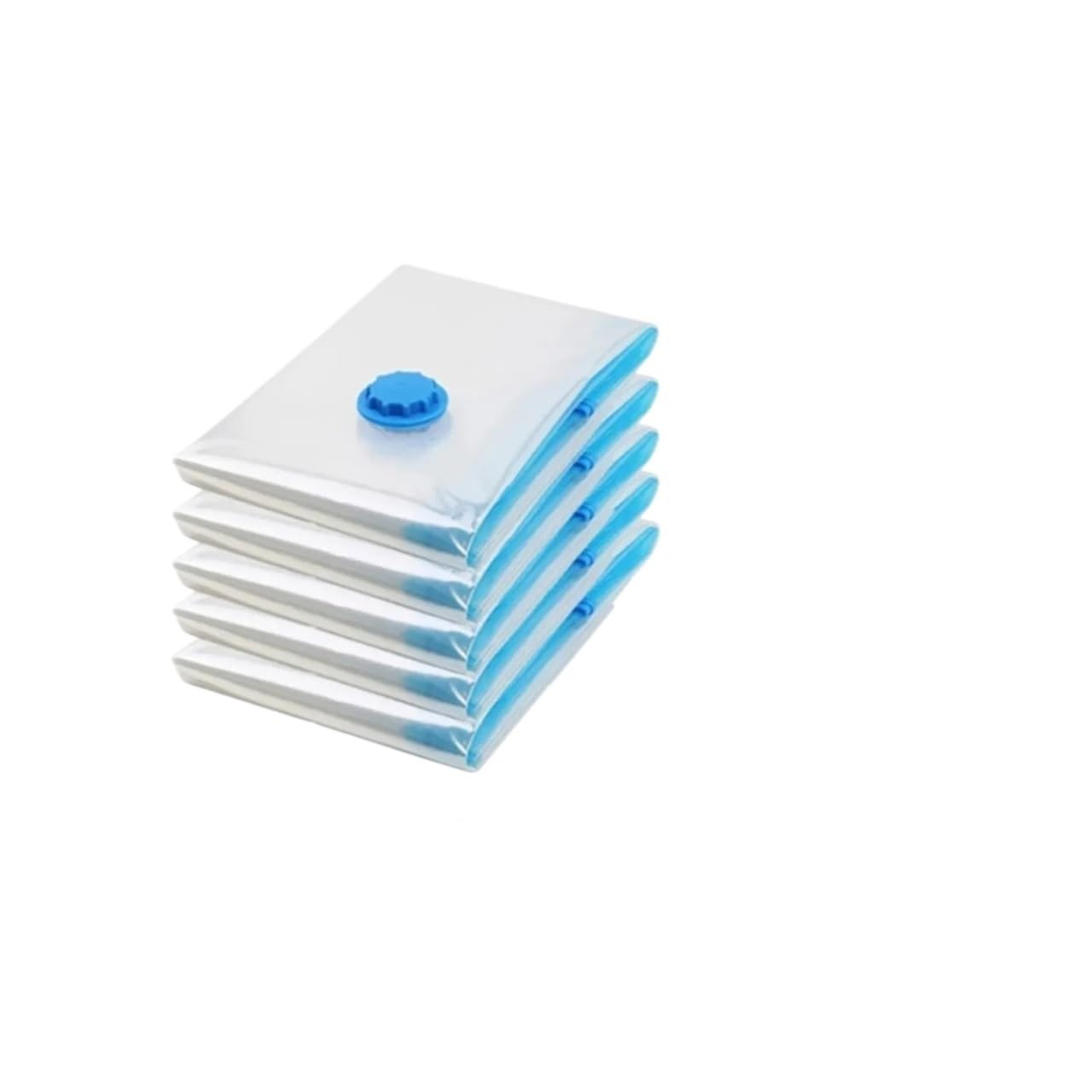 Vacuum Storage Bags 5Pcs Vacuum Storage Bags Seal Bag Space Saving For Comforters Clothes Pillow Bedding Blanket(5pcs 60x80cm)