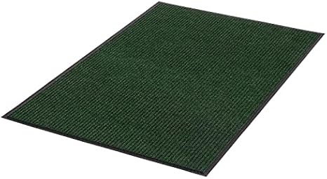 Apache Mills Deep Cleaning Ribbed Entrance Mat, Green, 36 x 60