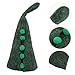 LIFKOME Shape Wizard Hat for Halloween Costume Party Cosplay Accessory Stylish Soft Design for Themed Events and Photoshoots