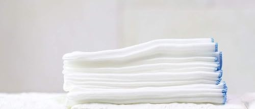 Miniatura 10 de Angel-In-Moms 15 paquetes Pañuelo de gasa de muselina 100% suave de algodón natural, paños para la cara, toallas finas removedor de maquillaje,