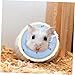 BESPORTBLE Guinea Pig Collar Soft Adjustable Cone for Postoperative Care Prevents Licking Biting Lightweight Design Suitable for Hamsters and Sugar Gliders