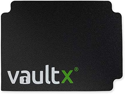 Vault X ® Large Deck Box - Large Size for 100+ Sleeved Cards - PVC Free Card Holder for TCG (Black)