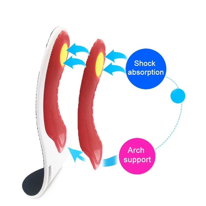 Semelles orthopédiques pour pied plat et correction de posture en taille S - 6