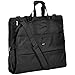 AmazonBasics Premium Tri-Fold Travel Hanging Garment Bag - 66 Inch, Black