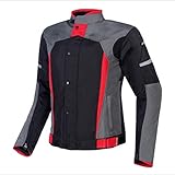 wasserdichte Motorradanzüge Reflektierender Motorrad-Rennanzug mit herausnehmbarem Baumwollfutter und Schutzausrüstung, geeignet für alle Jahreszeiten von Rennfahrern für Männer und Frauen,Schwarze