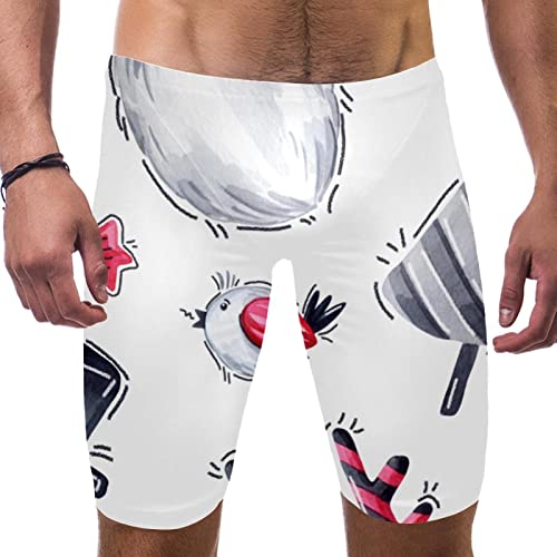 Maillot de bain homme bonhomme de neige contre les irritations L