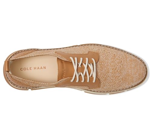 Cole Haan Cole Haan Women's Zerogrand Rella Stitchlite Oxfords, Ivory/Biscuit Knit, 5-B US