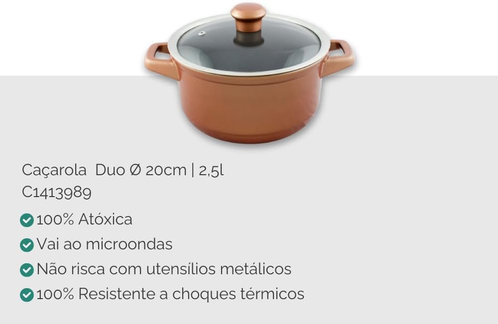 Promoção Amazon Set De Panelas Ceraflame Duo Smart 5 Peças 11 41Epg7Ezeil. Ac Sl1000