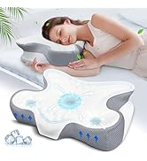 Amazon.com: Mixiniso Cervical Pillow for Neck Pain Relief