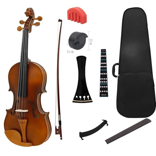 Violon débutant en tilleul acoustique stable pour pratique musicale