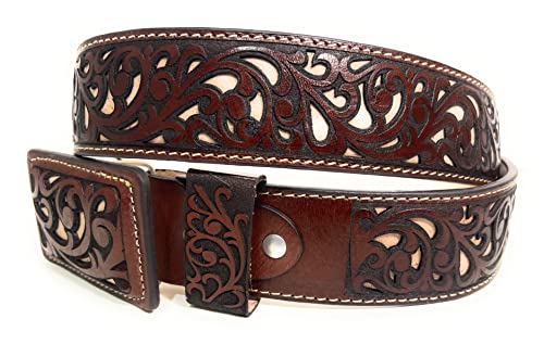 Men's Western Belt, Cinto Vaquero Laser, Cinto Charro2