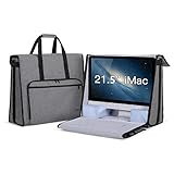 Damero Bolsa para Apple iMac 21.5 Pulgadas, Organizador para iMac 21.5", Almacenamiento para iMac 21.5 Pulgadas y Otros Accesorios (Apto para Apple iMac de 21.5 Pulgadas, Gris)