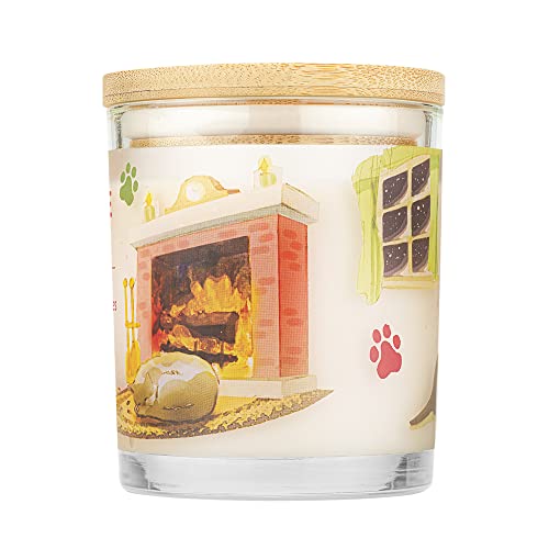 One Fur All, Pet House Candle - 100% Soy Wax Candle - Pet Odor Eliminator For Home - Non-Toxic And Eco-Friendly Air Freshening Scented Candles (Pack Of 2, Holidays Fur All) #TOP1