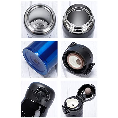 Rosechen Water Bottle Thermoses Starry Sky, Thermal Vacuum Cups For Hot And Cold Drinks, Bpa Free Stainless Steel Insulated Leak-Proof Flask For Boys And Girls School Kids Indoor Outdoor Sports thumb #4