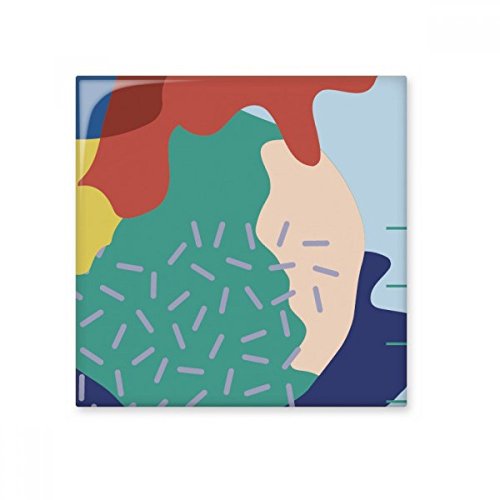 DIYthinker El color abstracto modelo plantas de arte brillante baldosa cerámica de baño Cocina muro de piedra decoración artesanal de regalo