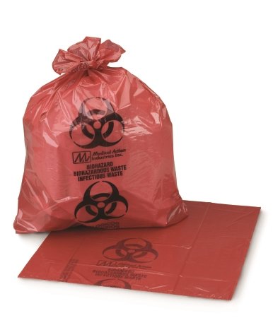 Infectious Waste Bag Medi-Pak ULTRA-TUFF 11 X 14 Inch Printed