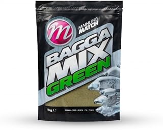 Groundbait Bagga Mix gruen, 1 kg