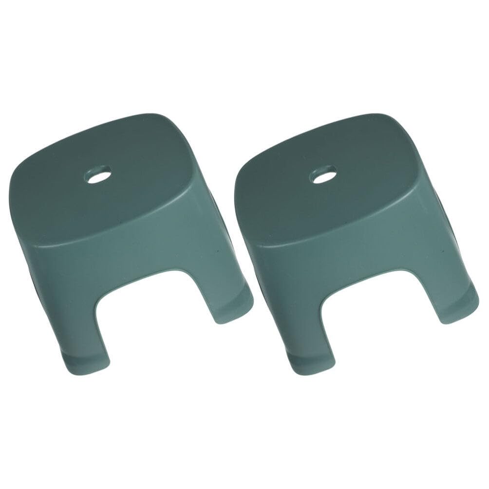 Photo 1 of ***ONLY 1***
Kichvoe Plastic Step Stool 8.07X7.67X6.29 Inch Lightweight Non-Slip Toilet Foot Stools for Bathroom and Kitchen Compact Toddler and Adult Stepping Stools