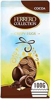 Ferrero Easter Chocolate Mini Easter Eggs and Milk Cocoa, Easter Egg Hunt - x10 Eggs 100 g