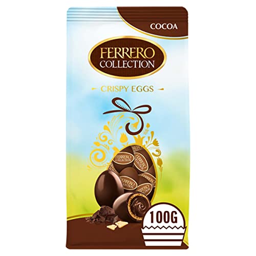 Ferrero Easter Chocolate Mini Easter Eggs and Milk Cocoa, Easter Egg Hunt - x10 Eggs 100 g
