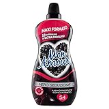 Fragancia negra seducción Mon Amour - Suavizante concentrado negro seducción, prendas suaves y perfumadas – 54 lavados, 1350 ml