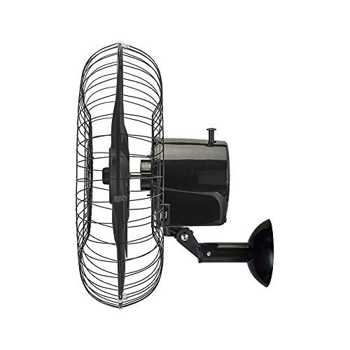 Ventilador de parede Ventisol Turbo 6 Steel Osc, 6 pás, 50cm, 200w - Bivolt