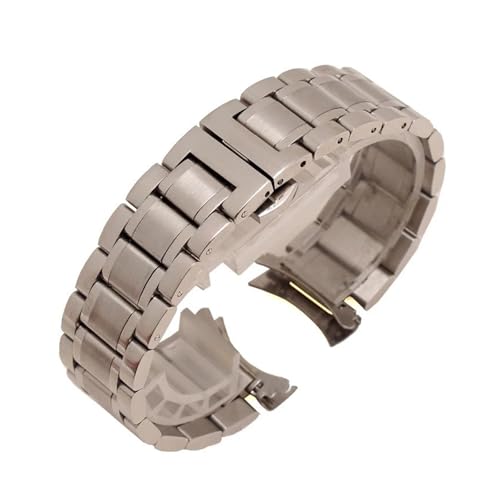 Bracelet en acier inoxydable avec maillons en métal pour montre