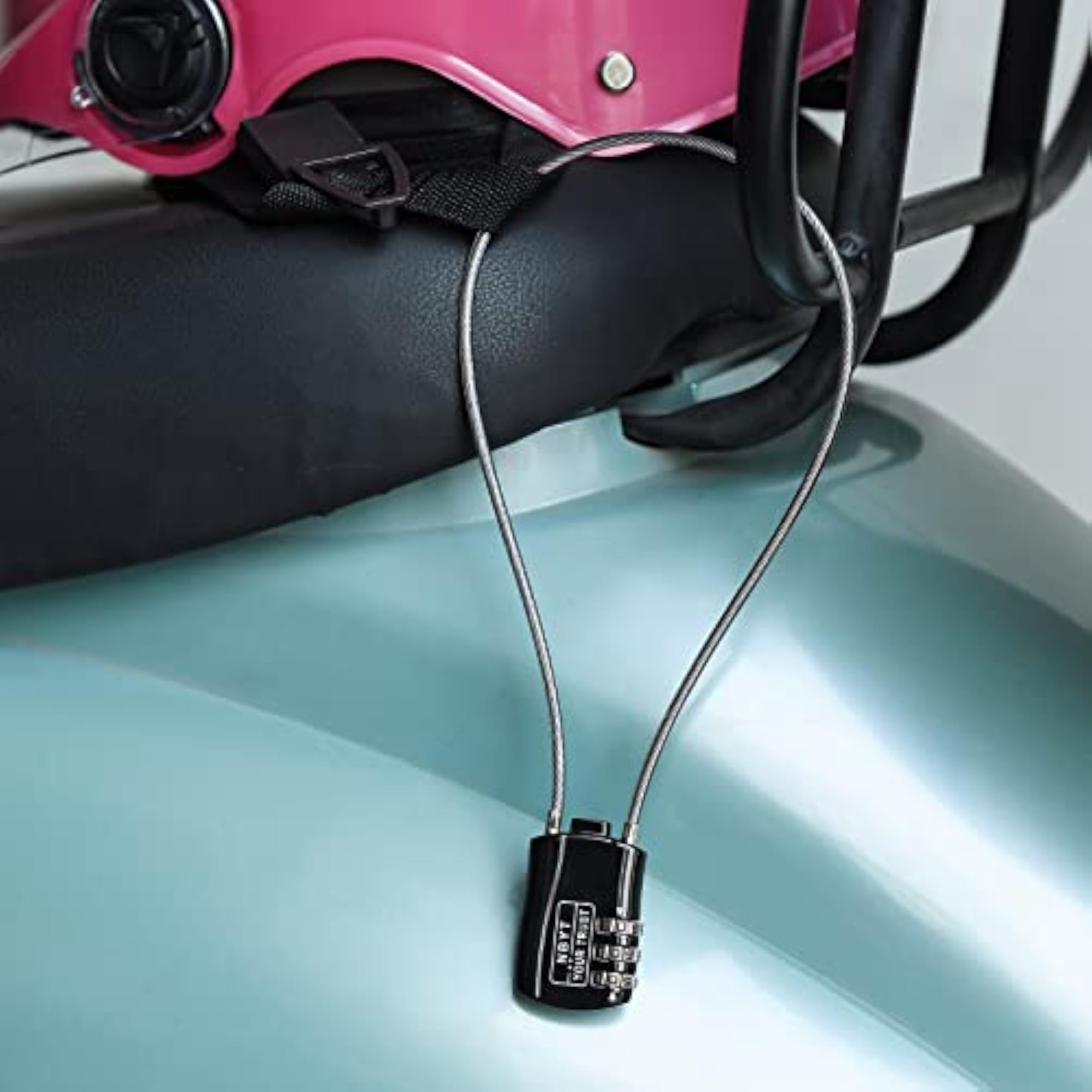 Wire Combination Lock Padlock, Suitable for Travel Luggage